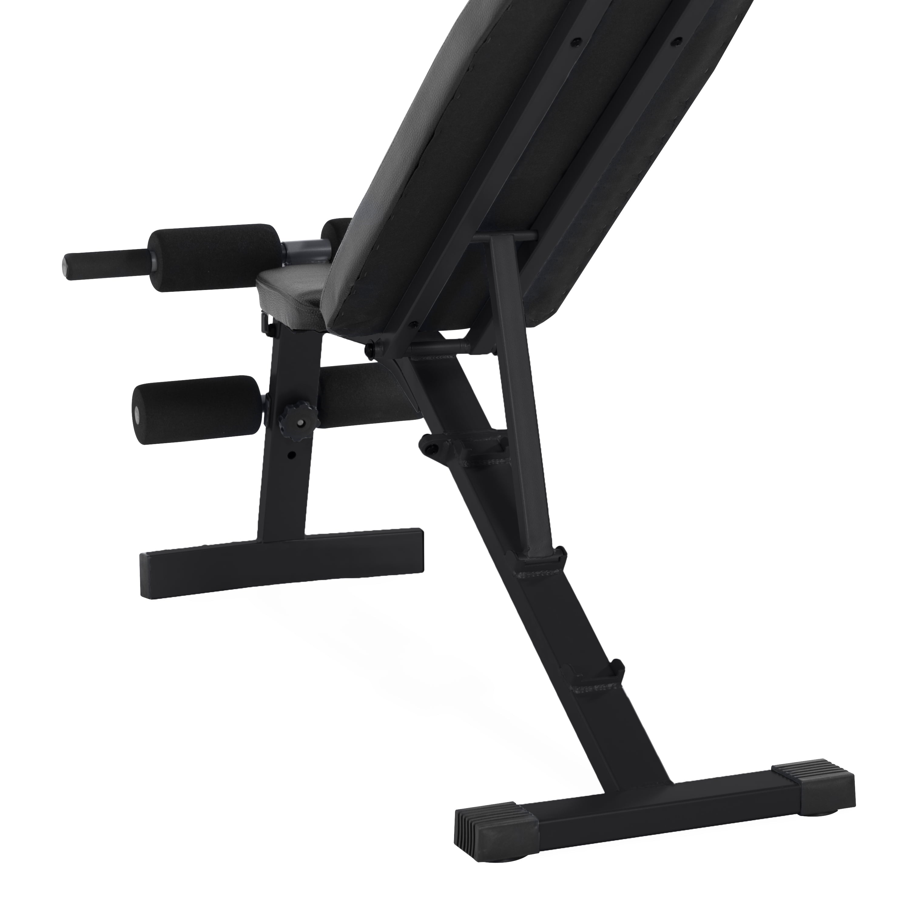 Strength Adjustable FID Weight Bench (600 Lb Weight acity), Black